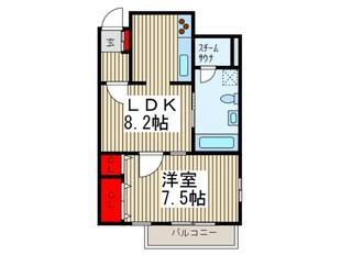 ECO Station House並木の物件間取画像